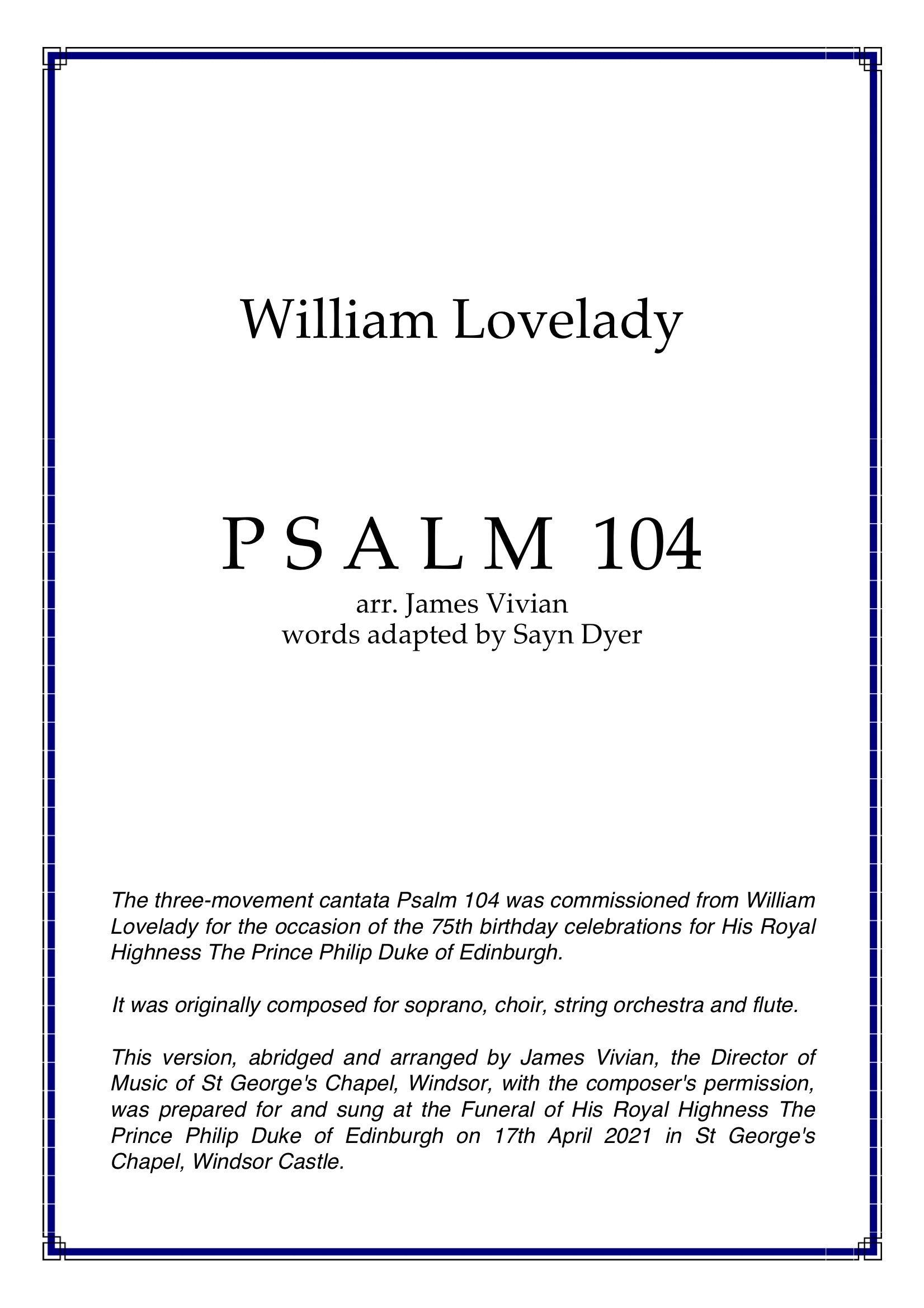 Psalm 104 Composed By William Lovelady psalm-104-composed-by-william-lovelady